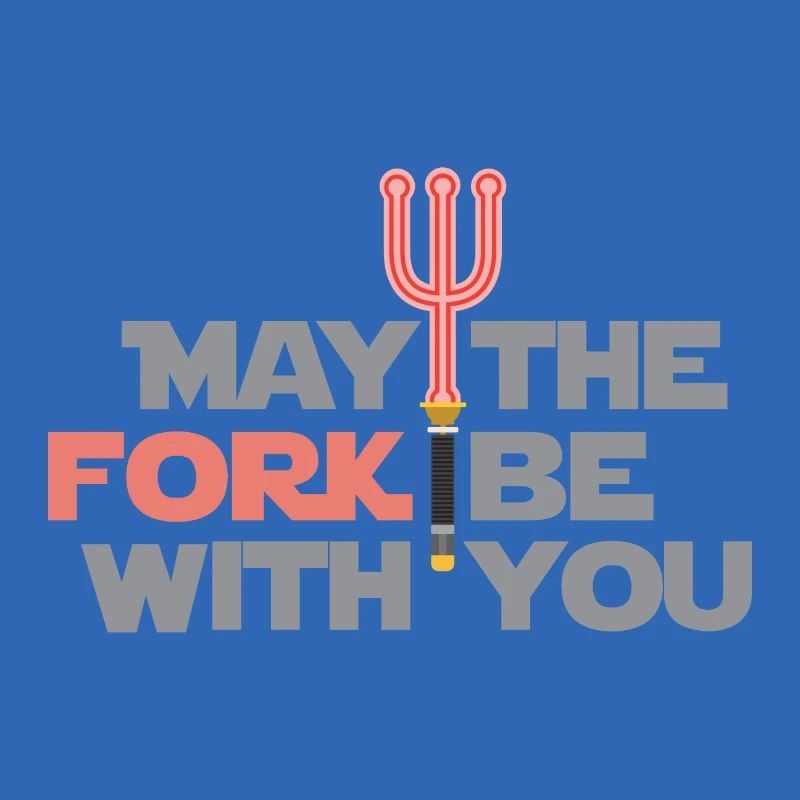 Developer May the Fork Be With You Geschenk idéee
