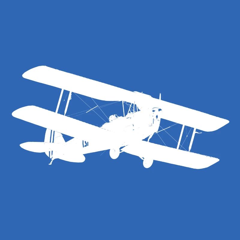 Doppeldecker Flugzeug