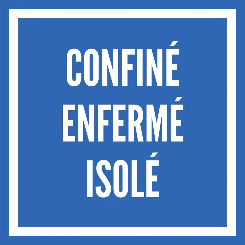 Eingeschlossen Eingesperrt Isolierte (weiß)