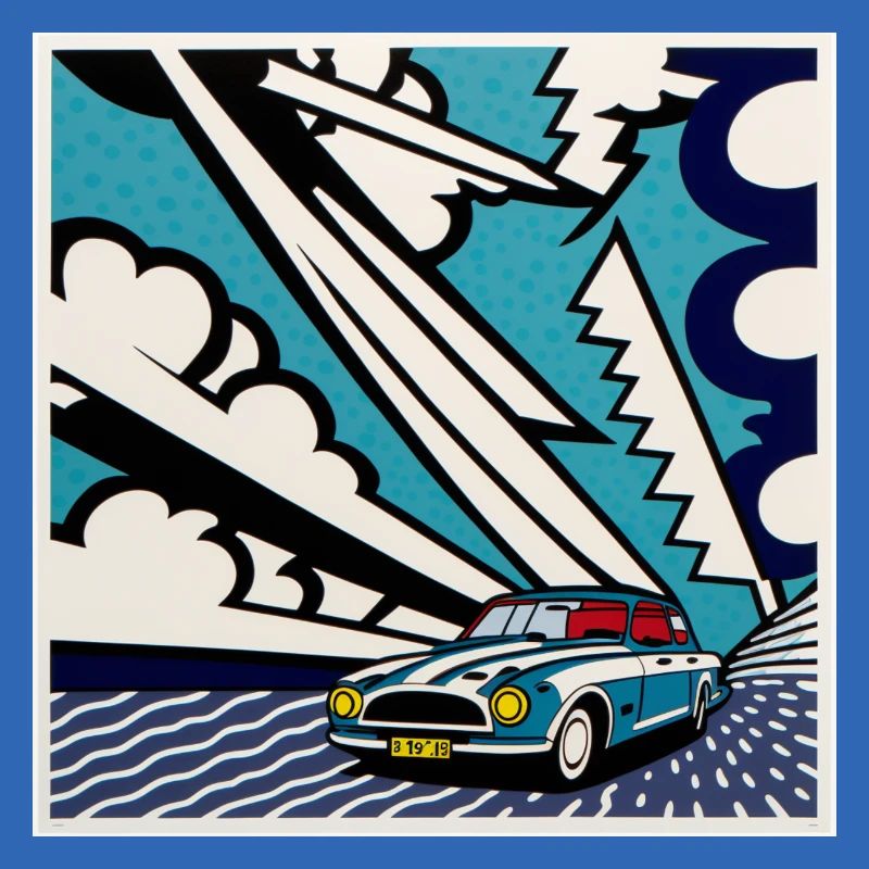 Comic Style Cadillac Gift