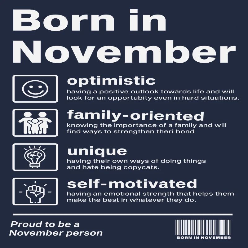 Born in November