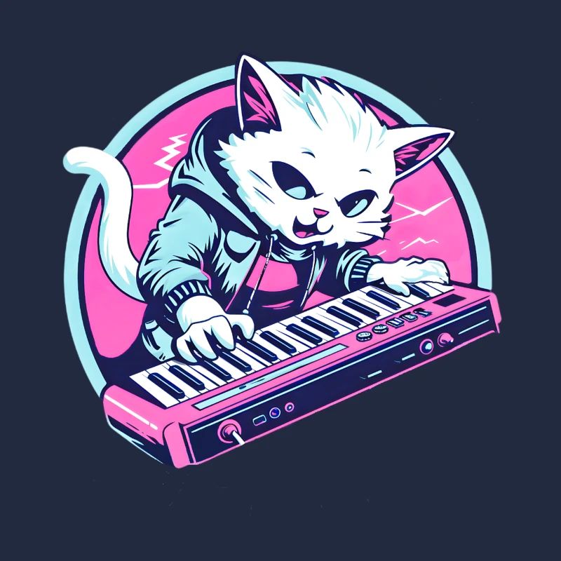 Synth Cat Flashy