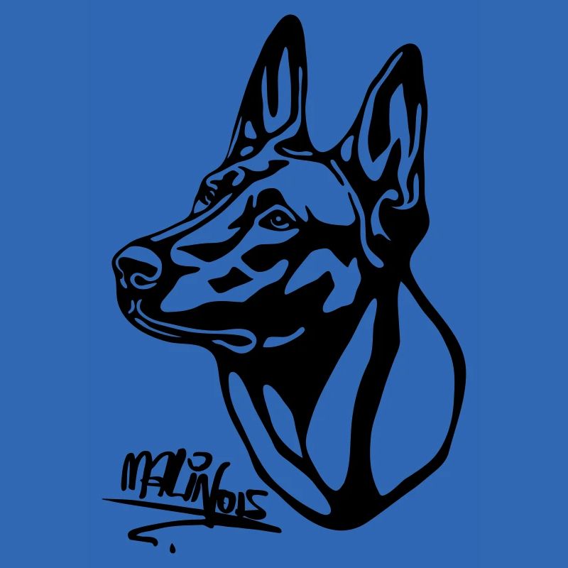 Malinois withoutBackground text