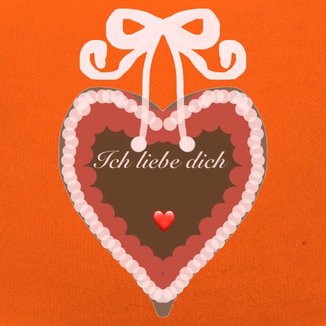 Lebkuchenherz ich liebe dich