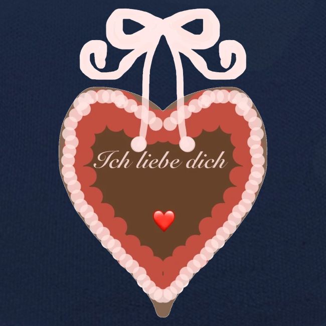 Lebkuchenherz ich liebe dich