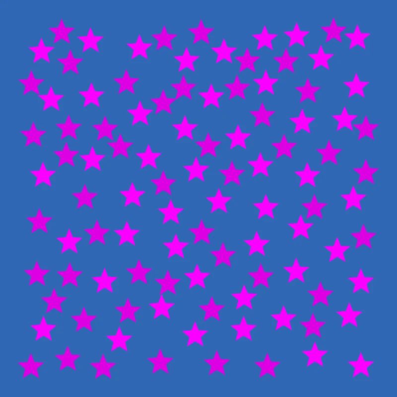 Rosa Sterne Geschenkidee pink