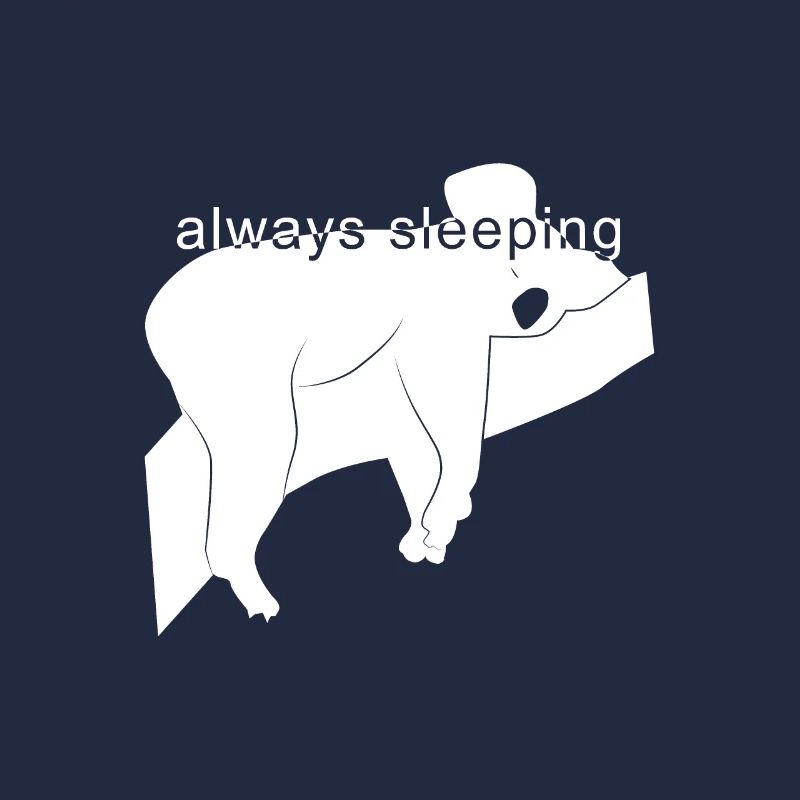 always sleeping Geschenk/Schlafen
