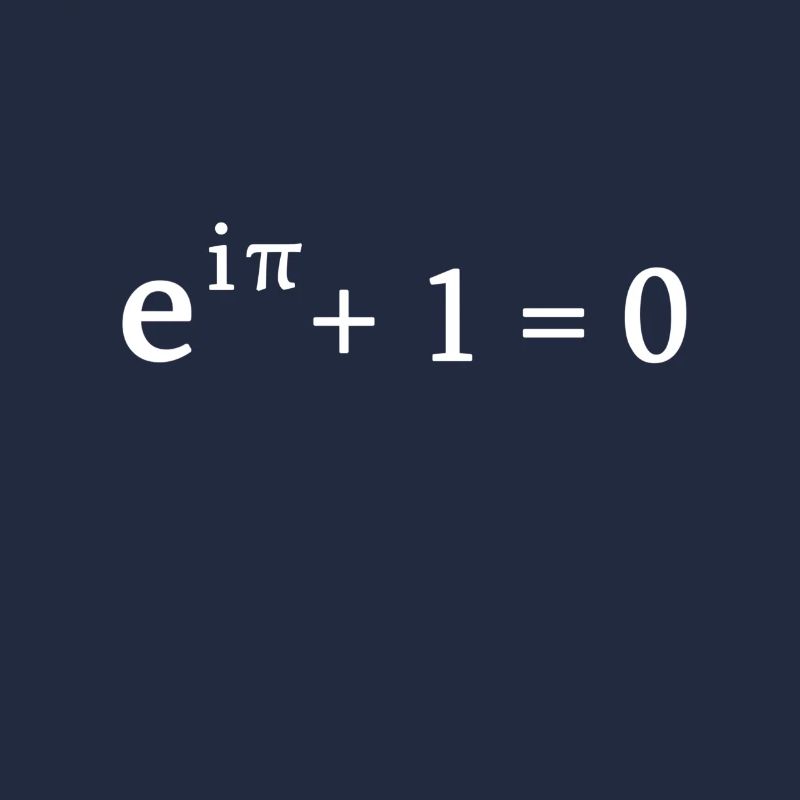 Euler formula math mathematician nerd science pi