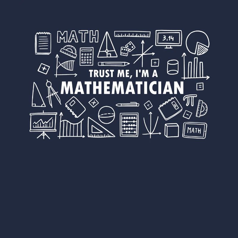 Mathématicien math math nerd professeur de sciences
