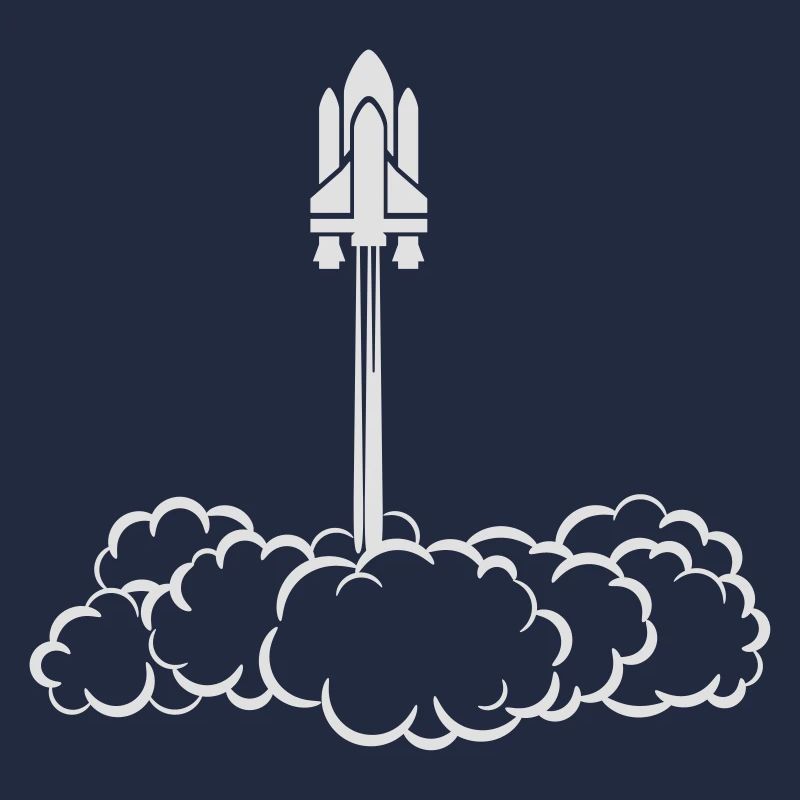 lancement de la navette spatiale