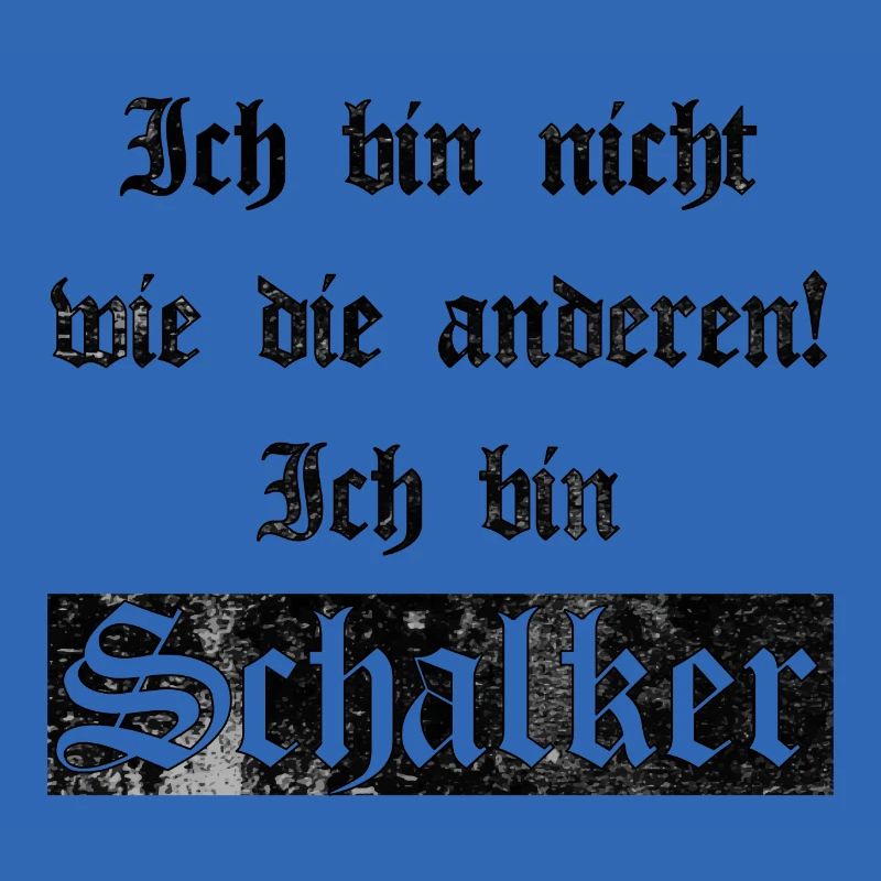 Ich bin Schalker Gelsenkirchen Geschenkidee