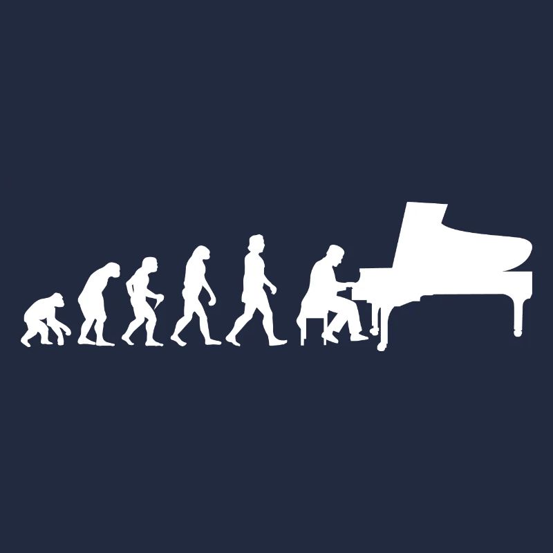 Evolution pianist piano player piano gift