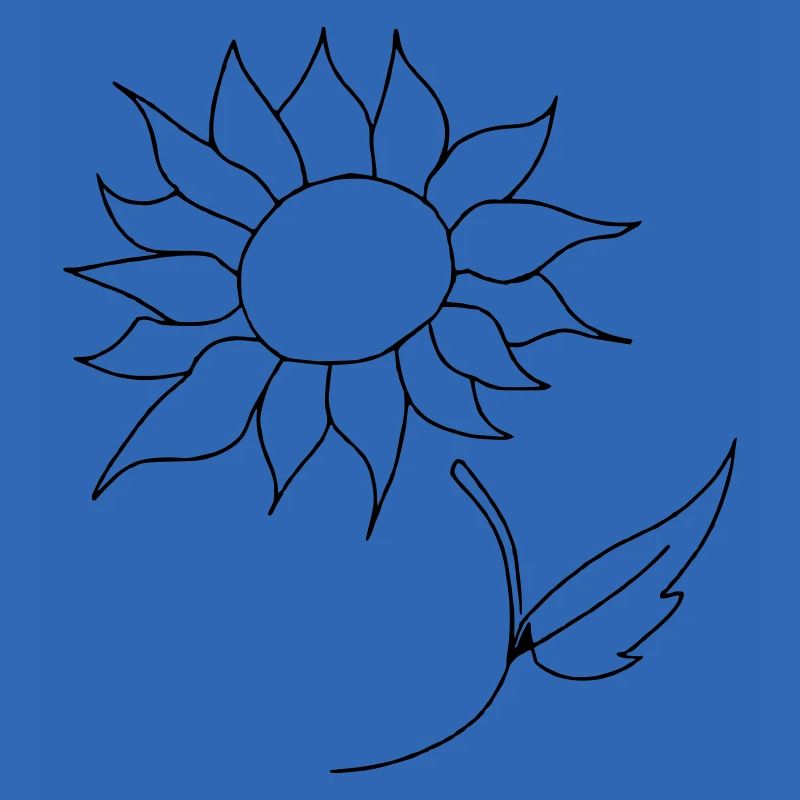 Sonnenblume Oneline
