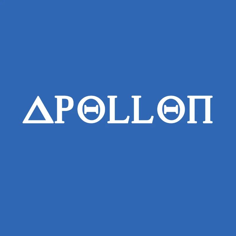 Apollon Design white in Greek script