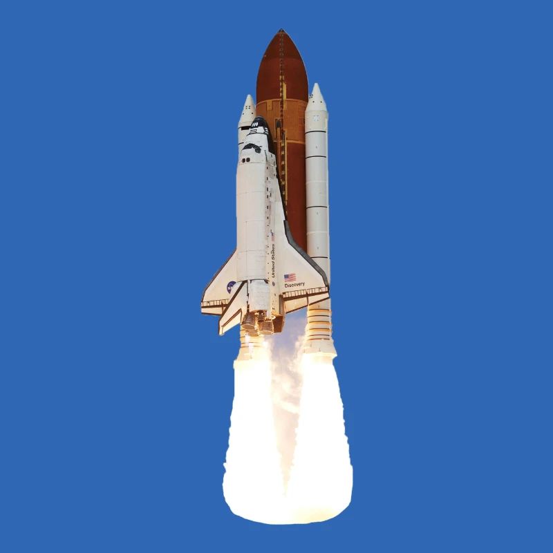 Lancement de la navette spatiale