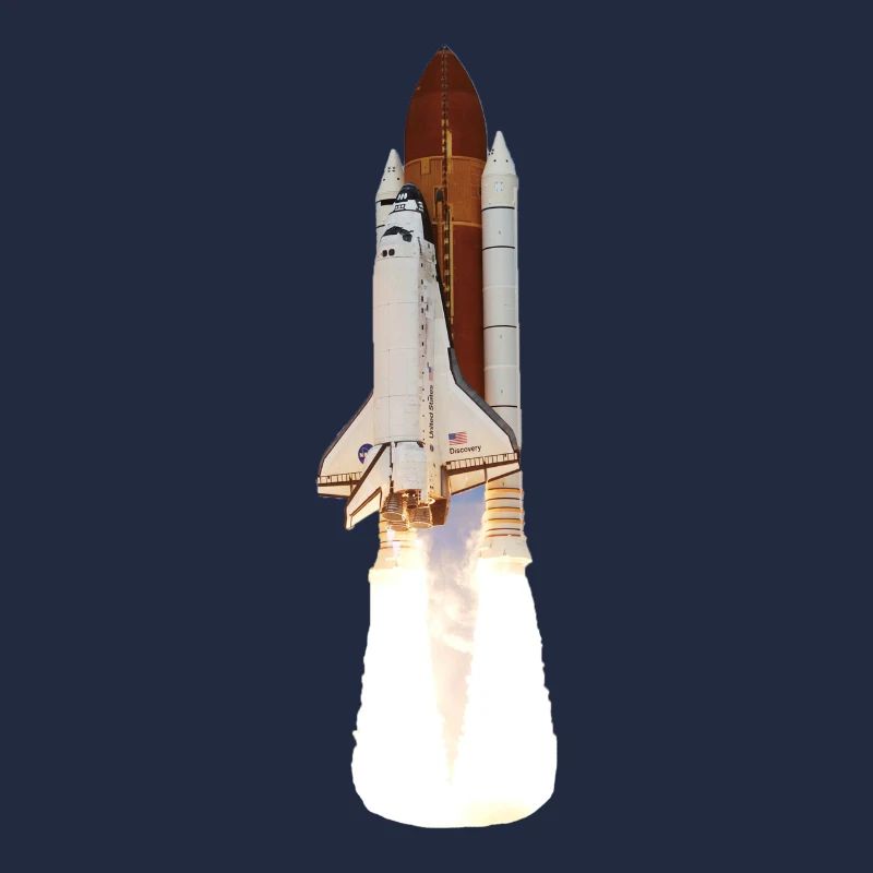 Lancement de la navette spatiale