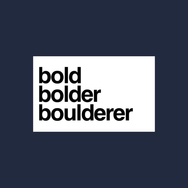Bold Bolder Boulderer Kletterer Bouldern