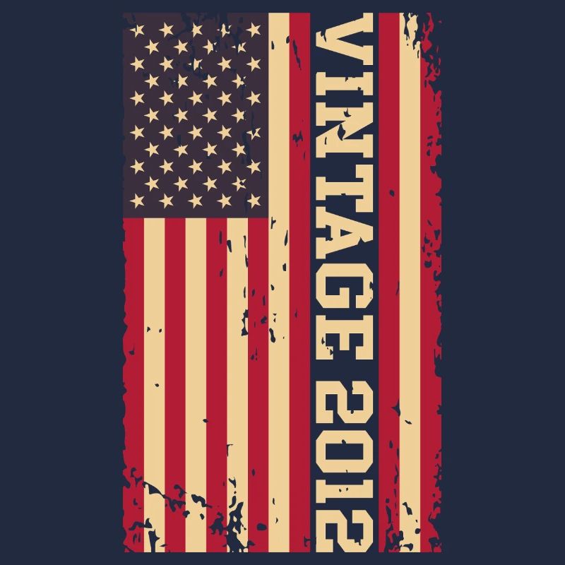 Millésime 2012 Drapeau des États-Unis