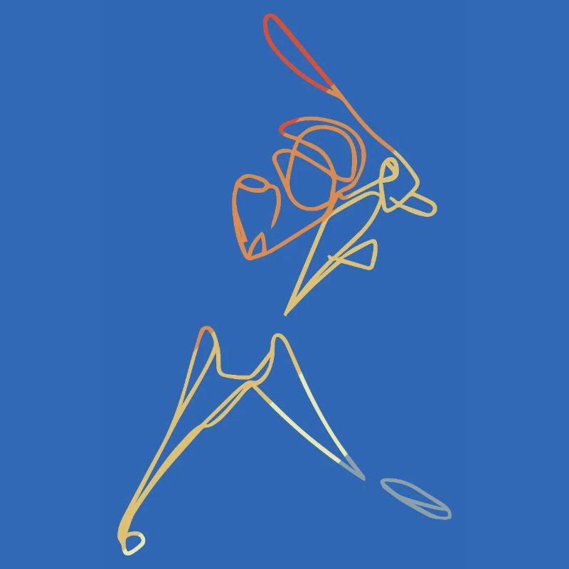 Cricketer Sketch