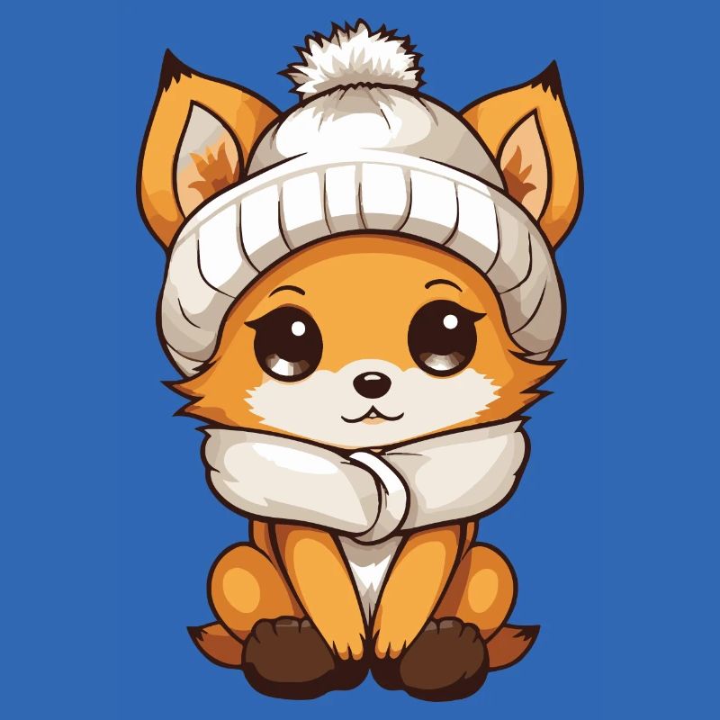 Fuchs Winter Comic