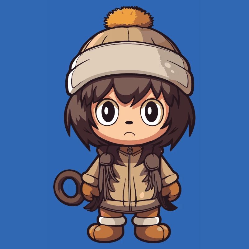 Monkey Winter Comic