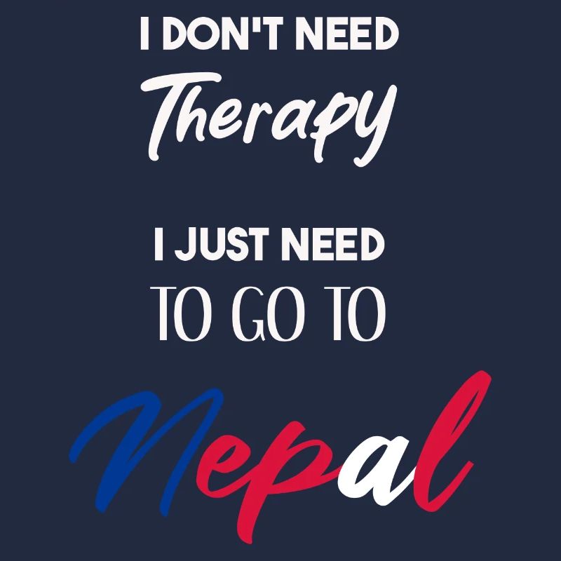 Nepal lustige Geschenkidee witziger Spruch
