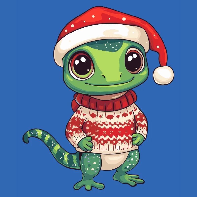 Echse Weihnachten Comic