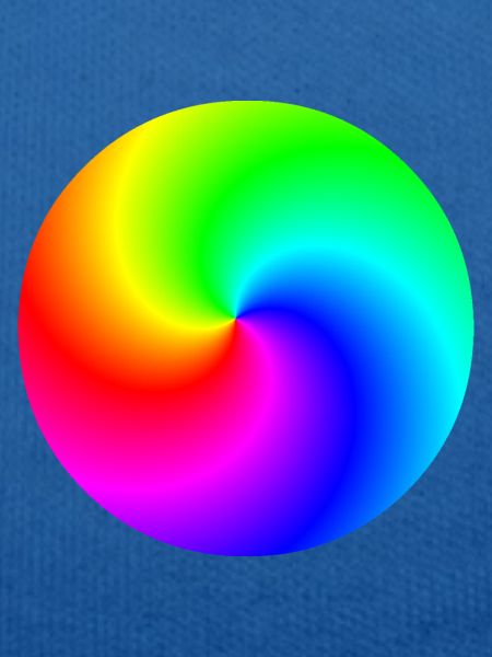 Spirale Regenbogen bunt Geschenkidee