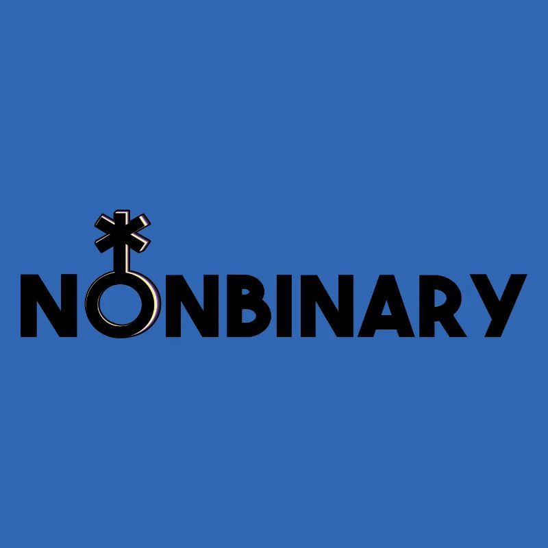 Nonbinary symbol and font Nonbinary nonbinary