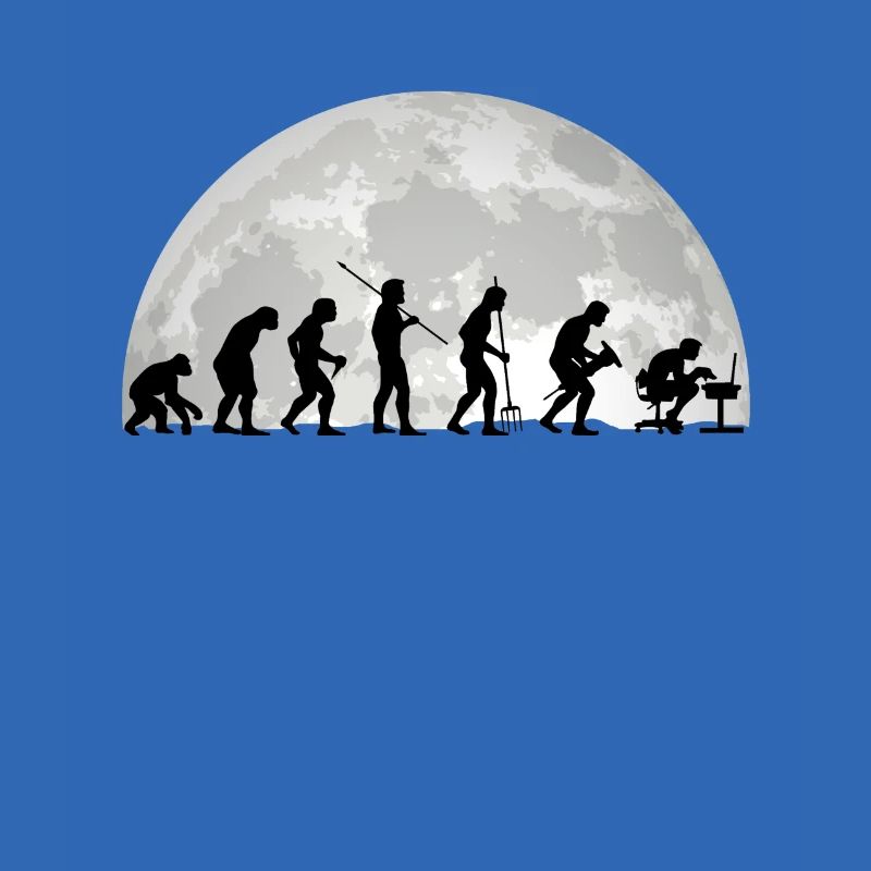 Evolution Geek Computer Programmierer Geschenk