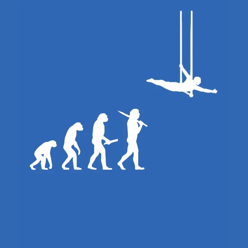 Evolution fliegendes Trapez Akrobat Geschenkidee