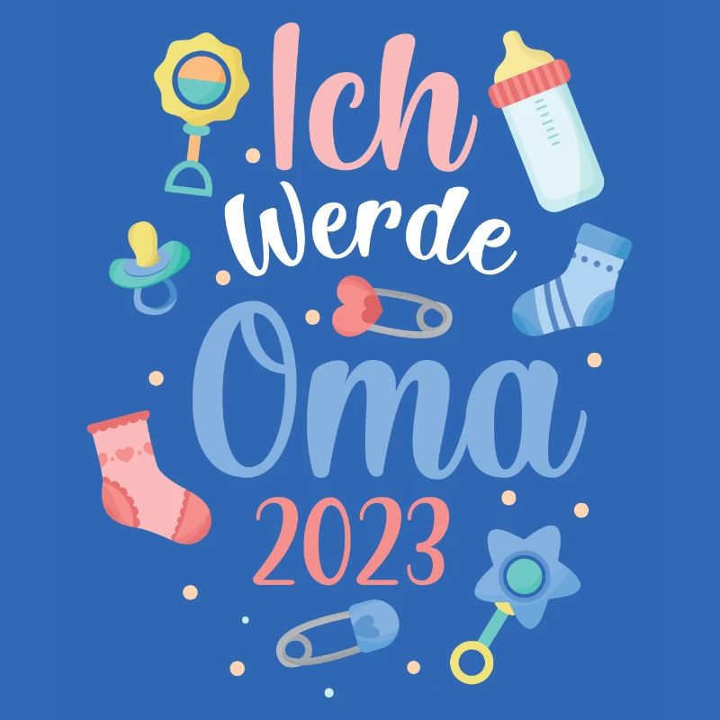 Ich Werde Oma 2023 süßes werdende Großmutter