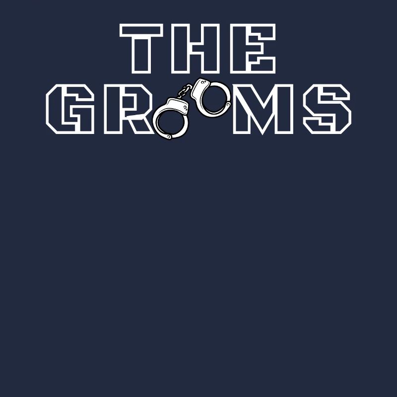 Die Bräutigam -Ehe Hochzeit Handschellen Geschenk