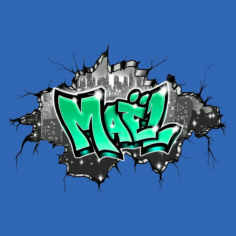 Mael Graffiti Name