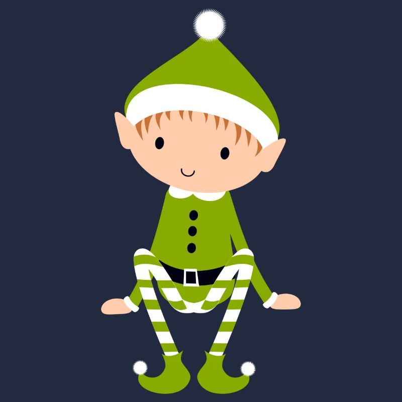 Lustiger Weihnachts- Elf