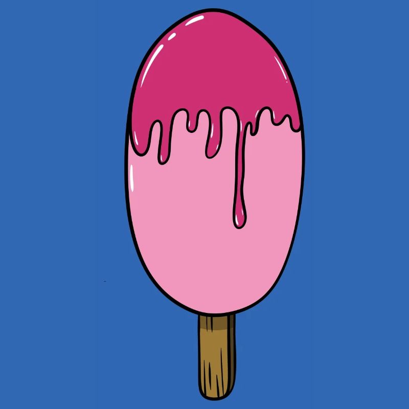 Eis | Pink Eiscreme | Eis am Stiel | Ice Cream