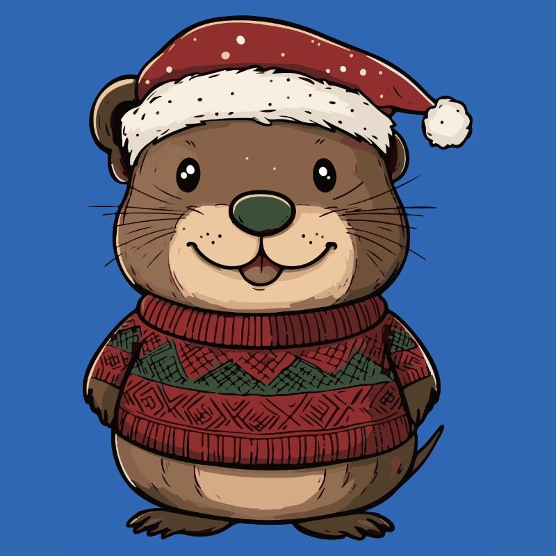 Beaver Christmas Comic