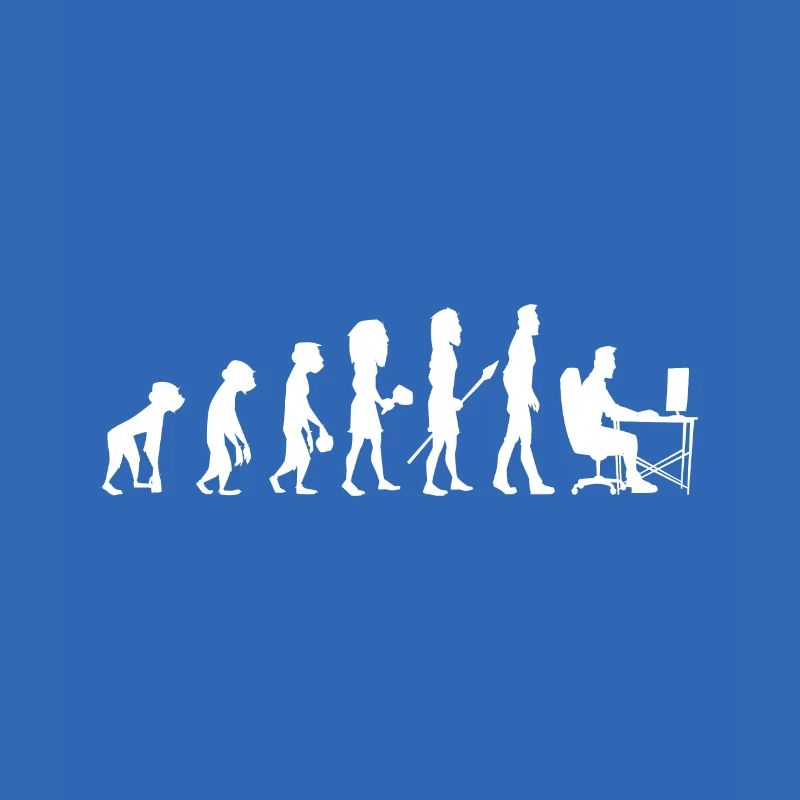 Evolution der Männer Computer Design