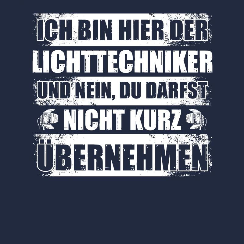 Ich bin der Lichttechniker Light-Crew Lichttechnik