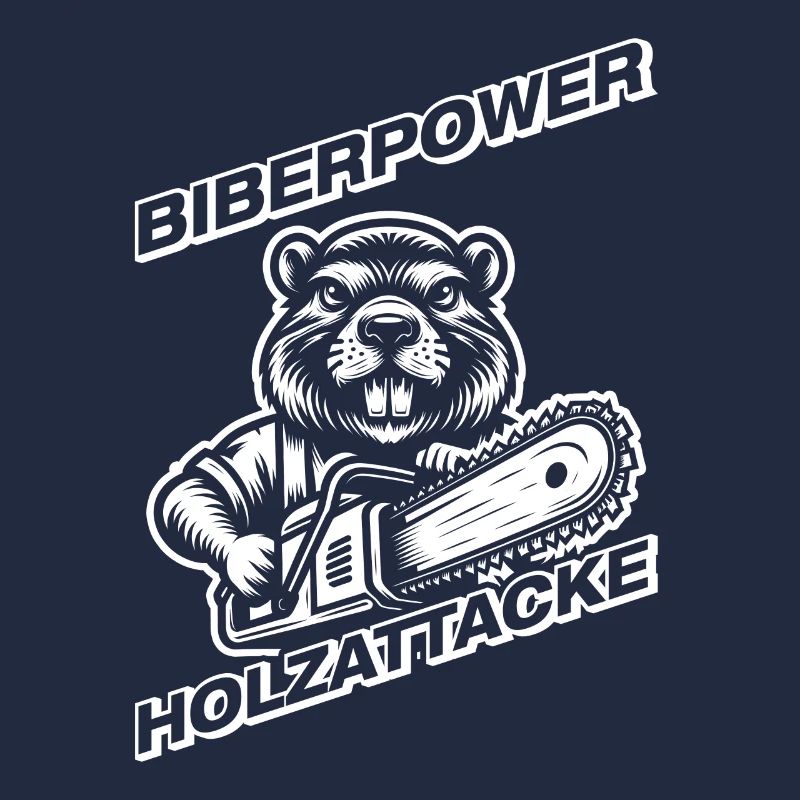 Beaver Power Bûcheron Forestier