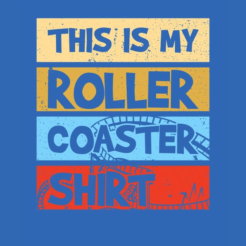 My roller coaster Freizeitpark Achterbahn