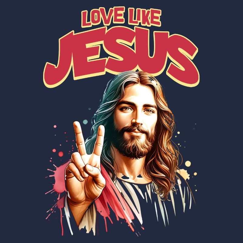 Aimer comme Jésus Visage classique de Jésus