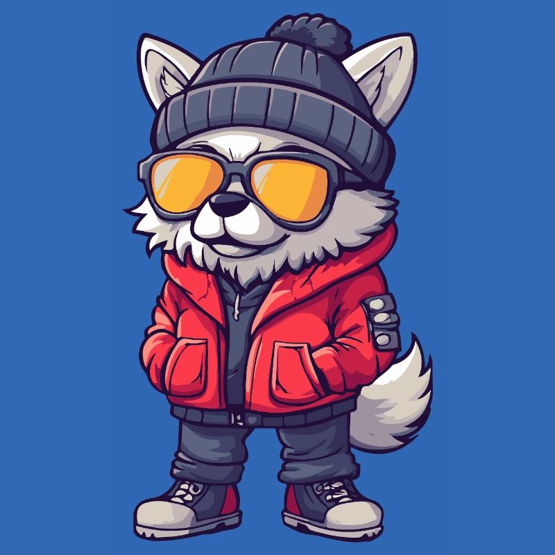 Wolf Cool Comic
