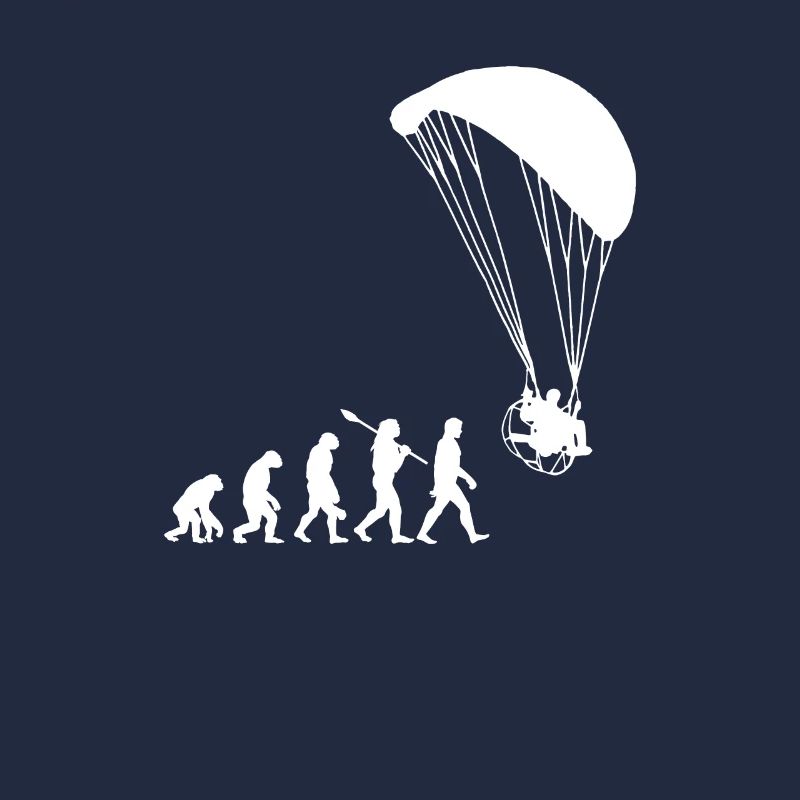 paramotorische Evolution vintage, paramotor