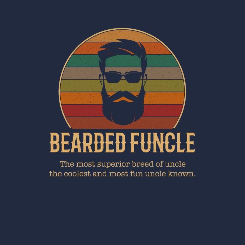 bearded funcle, funcle