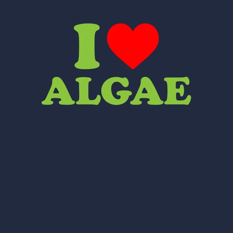 I love algae, algae diatom