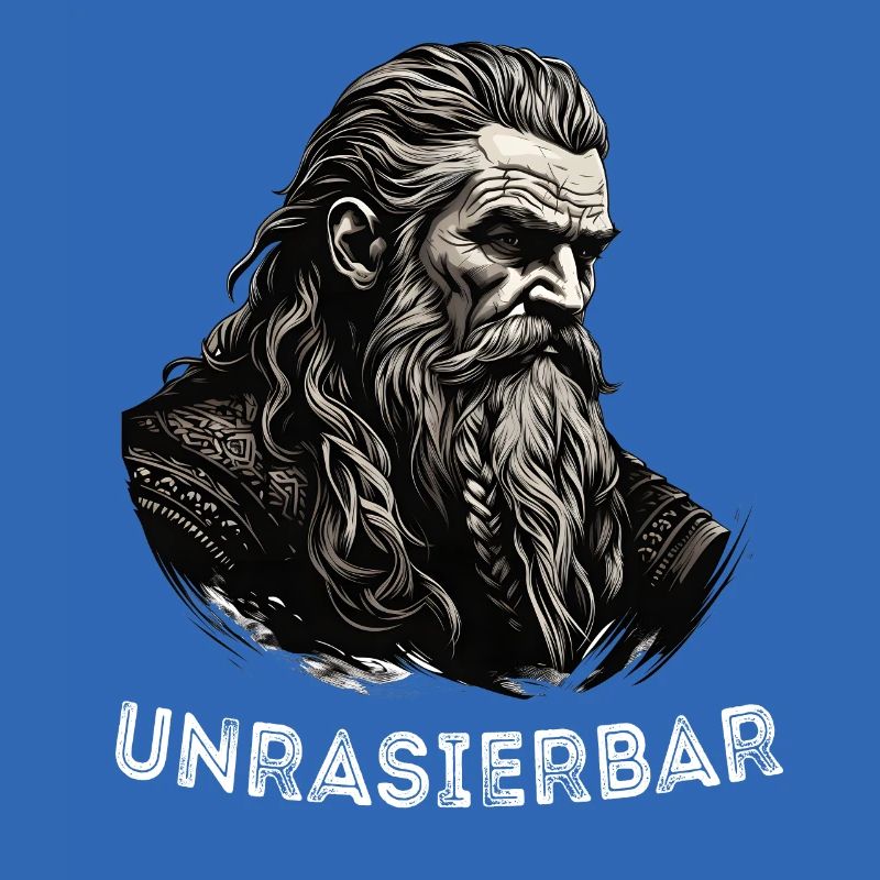 Lustiger Bart Spruch Wikinger Bartträger