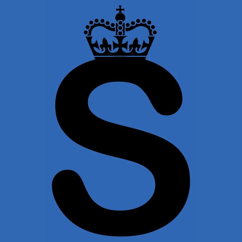 buchstabe S krone