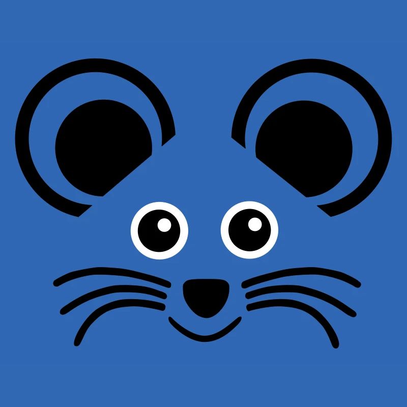 ★ Couleurs de conception modifiables ★ Visage d'une souris