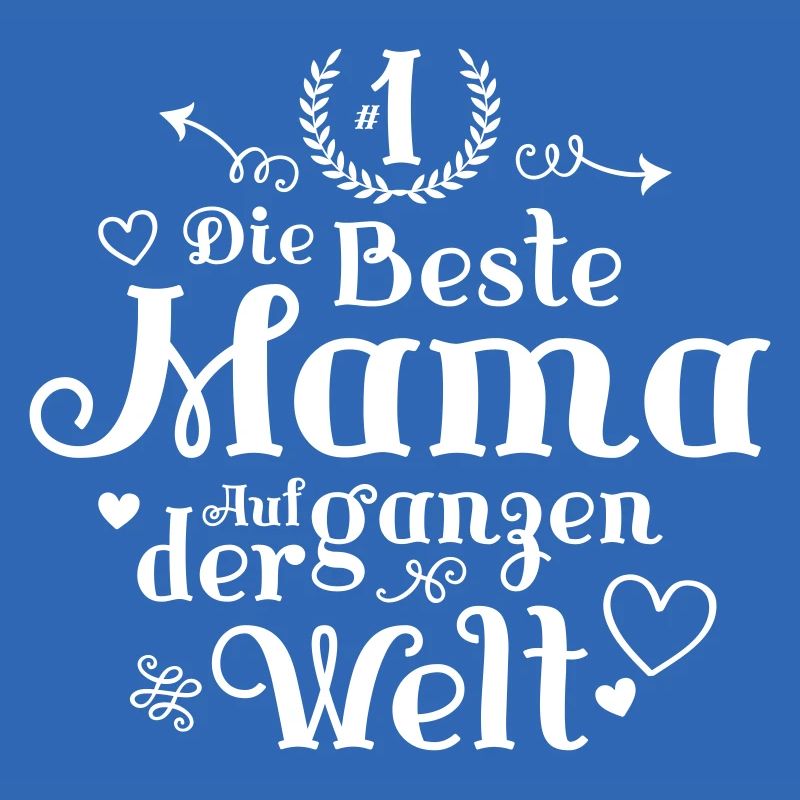 Die Beste Mama Herz Spruch Muttertag